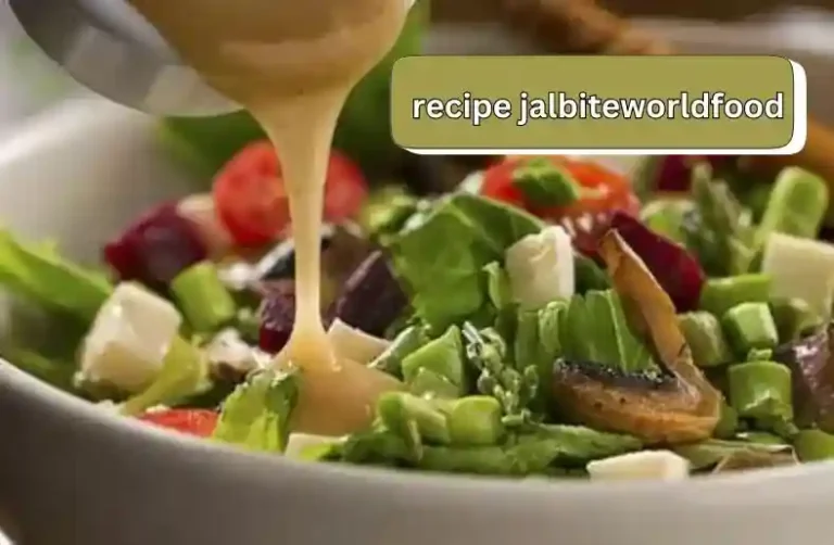 Recipe JalbiteWorldFood: Global Fusion Cuisine & Techniques