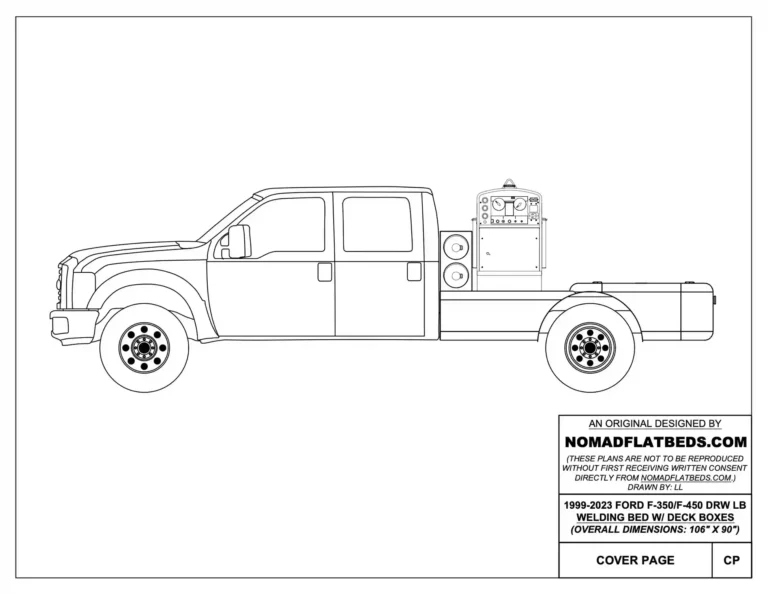 Weld Truck Flatbed Drawings PDF: Key Insights and Tips