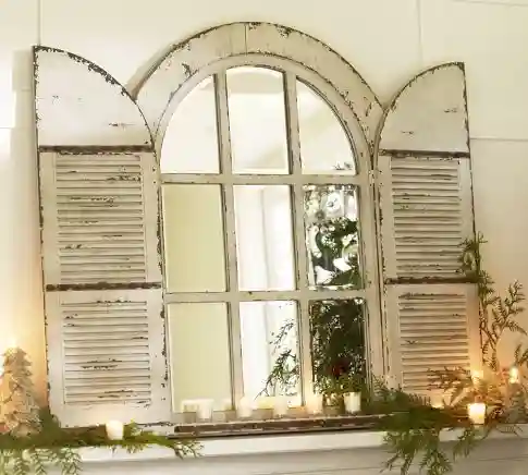 Upcycled Antique arch top Windows: History & Modern Style