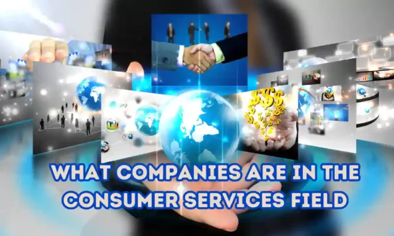 What Companies Are in the Consumer Services Field?