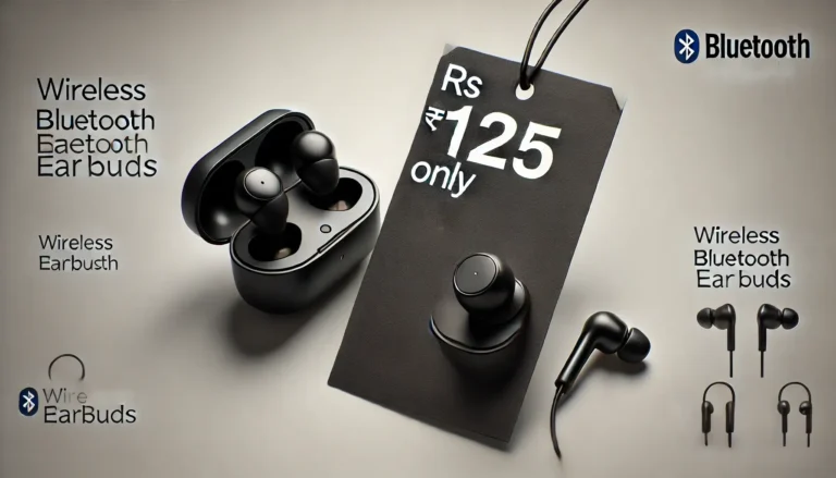 Rs 125 only on Thesparkshop.in Batman style Wireless bt Earbuds